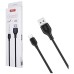 Дата кабель USB 2.0 AM to USB-C 2.0m 2.1A black XO (XO-NB103-TC-2-BK)
