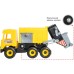 Машинка для дітей Tigres Авто "Middle truck" сміттєвоз (жовтий) в коробці (39492)