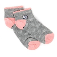 Шкарпетки дитячі BNM з ведмедиком (M0C0201-0118-7G-graypink)