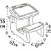 Набір для творчості Smoby Парта-дошка "Школярик", з аксес. 68х21х57,5 см (420107)