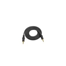 Кабель мультимедійний 3.5mm M to 3.5mm M 1.5m black Voltronic (YT-AUXGJ(M)/(M)-1.5-B)