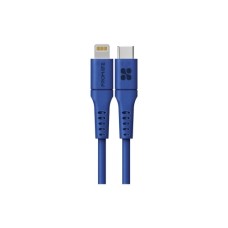 Дата кабель USB-C to Lightning 2.0m 3A PowerLink-200 blue Promate (powerlink-200.blue)