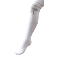 Колготки дитячі UCS Socks з бантом (M0C0301-1441-5G-white)