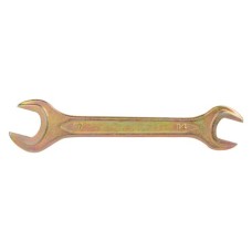 Ключ Sigma ріжковий 14x17мм жовтий цинк (6025171)