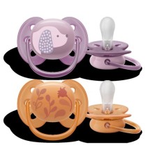 Пустушка Philips AVENT Ultra Soft ультрам'яка 6-18 міс 2 шт (SCF091/18)