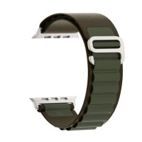 Ремінець до смарт-годинника Armorstandart Alpina Band для Apple Watch 49/46/45/44/42 (Series 1-3) Olive (ARM81045)