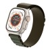 Ремінець до смарт-годинника Armorstandart Alpina Band для Apple Watch 49/46/45/44/42 (Series 1-3) Olive (ARM81045)