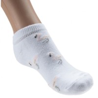 Шкарпетки Bibaby з фламінго (68292-7G-white)