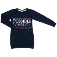 Плаття дитяче Breeze POSSIBLE (13817-140G-blue)