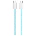Дата кабель USB-C to USB-C 1.0m 60W 3.0А blue ColorWay (CW-CBPDCC061-BL)