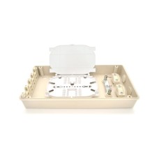 Оптичний бокс Merlion PON-box до 12 зварних з'єднань, SC simplex adaptor (ML-OP-F401A-12C)