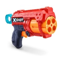 Іграшкова зброя Zuru X-Shot Red Швидкострільний бластер EXCEL FURY 4 (16 патронів) (36377R)