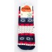 Шкарпетки дитячі Bross махрові новорічні (9901-4-6-blue)