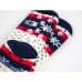 Шкарпетки дитячі Bross махрові новорічні (9901-4-6-blue)