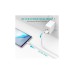 Дата кабель USB 2.0 AM to USB-C 1.0m Choetech (AC0002-WH)