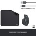 Мишка Logitech MX Master 3S Performance for Business Wireless/Bluetooth + Mouse Pad Studio Series Graphite (MX910-006582)