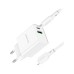 Зарядний пристрій BOROFONE BA69A charger set (C to iP) White (BA69ACLW)