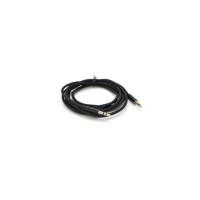 Кабель мультимедійний 3.5mm M to 3.5mm M 1.0m black VEGGIEG (YT-AUXGJ(M)/(M)-AB-1)