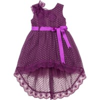 Плаття дитяче Tivido святковий з прикрасою (1865-98G-purple)