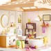 Конструктор Mini House румбокс серії Інтер'єр – Ванна кімната (світло) (8009)