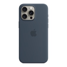 Чохол до мобільного телефона Apple iPhone 15 Pro Max Silicone Case with MagSafe Storm Blue (MT1P3ZM/A)