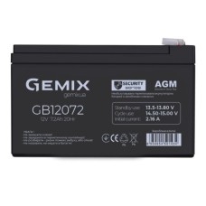 Батарея до ДБЖ Gemix GB 12В 7.2Ач (GB12072)