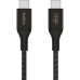 Дата кабель USB-C to USB-C 2.0m 240W Black Belkin (CAB015BT2MBK)
