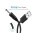 Кабель живлення USB to DC 3.5mm 5V 1.0m black Ugreen (10376)