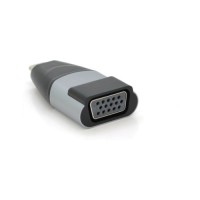 Перехідник USB-C M to VGA F black Voltronic (YT-A-Type-C(M)/VGA(F)-B/27017)