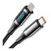 Дата кабель USB-C to Lightning 1.0m 20W Digital Display black Essager (EXCTL-YD01)