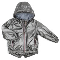 Куртка дитяча Verscon вітровка з капюшоном (5051-116G-gray)