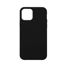 Чохол до мобільного телефона Drobak Liquid Silicon Case Apple iPhone 12 Pro Max Black (707006)