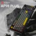 Клавіатура Ajazz AF98 Plus Wireless/Bluetooth/USB UA Black/Grey/Yellow (AF98-PLUS-BGY)