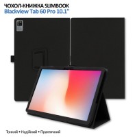 Чохол до планшета BeCover Slimbook Blackview Tab 60 Pro 10.1" Black (715122)
