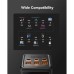 Батарея універсальна VEGER 56000mAh W5001C Tank 100W, PD, QC, Black (6970453555454)