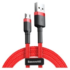 Дата кабель USB 2.0 AM to Micro 5P 2.0m 1.5A Red Baseus (CAMKLF-C09)