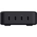 Зарядний пристрій Trust Maxo 4xUSB-C PD240W GaN Black (25413_TRUST)