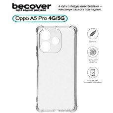 Чохол до мобільного телефона BeCover Anti-Shock Oppo A5 Pro 4G/5G Clear (713813)