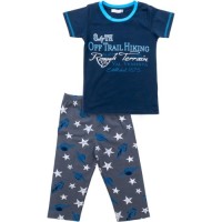 Піжама дитяча Matilda з футболкою (M12335-3-122B-blue)