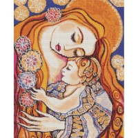Картина по номерам Santi Материнська любов 40*50 см алмазна мозаїка (954708)