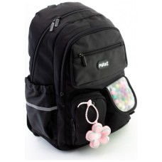 Рюкзак шкільний Maxi 18" Чорний (90187-black)