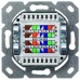Комп'ютерна розетка Digitus 2xRJ45 FTP, для прихованої проводки (DN-9005-N)