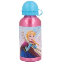 Поїльник-непроливайка Stor Disney - Frozen Iridescent Aqua, Aluminium Bottle 400 ml (Stor-17934)