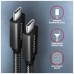 Дата кабель USB-C to USB-C 2.0m USB 3.2 Gen 2 PD 100W 5A 4K black AXAGON (BUCM32-CM20AB)