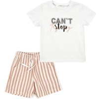 Набір дитячого одягу Breeze CAN'T STOP (21625-104B-cream)