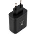 Зарядний пристрій Vinga 2xUSB-C + USB-A Display 65W (VCR65ACCDB)