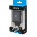 Зарядний пристрій Vinga 2xUSB-C + USB-A Display 65W (VCR65ACCDB)