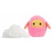 Розвиваюча іграшка Battat антистрес серії Small Plush-Овечка (594475-6)