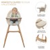 Стілець для годування Kinderkraft 2 в 1 Fini 2 Beige (5902533924493)