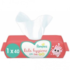 Вологі серветки Pampers Kids Hygiene On-the-go 40 шт. (8006540222089)